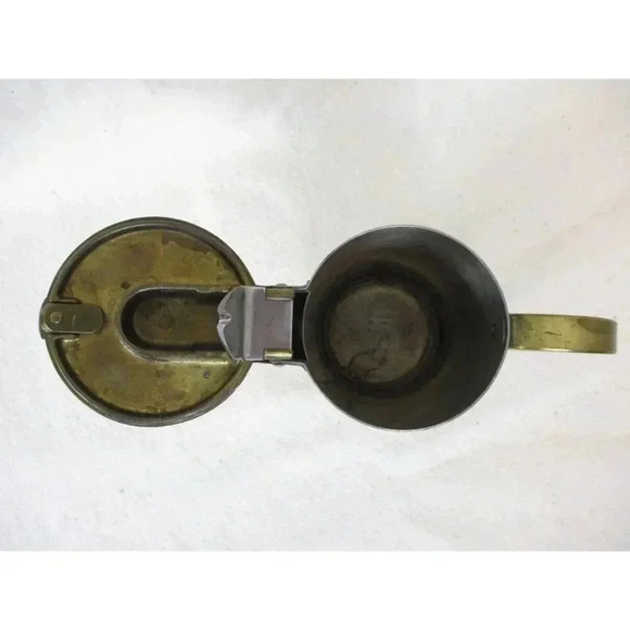 Tapster can opener 1930 Revere Co Romeny decanter pitcher vintage Nickel lidded - Picture 7 of 10